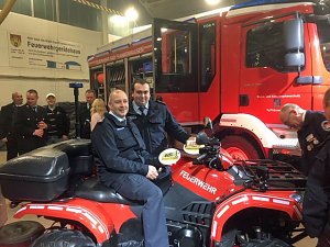 Neue Fahrzeuge f&uuml;r die St&uuml;tzpunktfeuerwehr Bad Frankenhausen