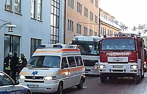 Brand in Carl-Schroeder-Stra&szlig;e Sondershausen