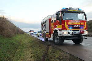 Unfall auf der A 38