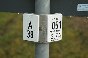 Unfall auf der A 38