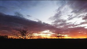Abendhimmel &uuml;ber Osterode