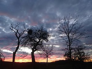 Abendhimmel &uuml;ber Osterode