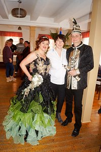 Prinz Ralf I und Prinzessin Mirjam I vom G&ouml;rsbacher Karnevalsverein sind das neue Landesprinzenpaar Th&uuml;ringens