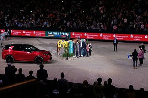 Peter Blei auf der "Partner Pferd" in Leipzig