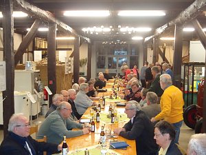 Gemeinsames Treffen im Tabakspeicher