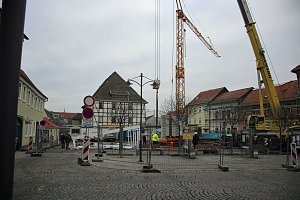 Dachger&uuml;st wird aufgesetzt