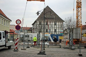Dachger&uuml;st wird aufgesetzt
