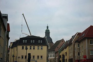Dachger&uuml;st wird aufgesetzt