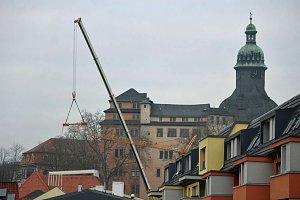 Dachger&uuml;st wird aufgesetzt