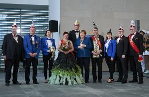 Görsbacher Karnevalsverein bei der Kanzlerin