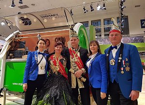 Görsbacher Karnevalsverein bei der Kanzlerin