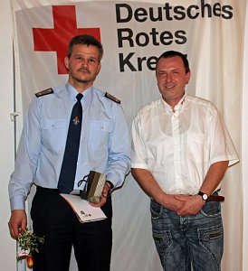 Pr&uuml;fung als Sanit&auml;ter bestanden