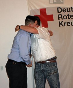 Pr&uuml;fung als Sanit&auml;ter bestanden