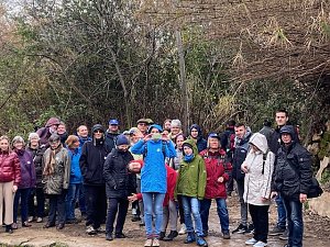 Die Reisegruppe aus Nordhausen verbrachte am Montag einen Tag am See Genezareth