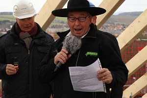 Richtfest am Humboldt-Gymnasium Nordhausen