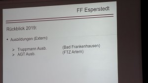 Gemeinsame Jahreshauptversammlung der FFW Bad Frankenhausens