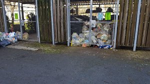 Anfang dieser Woche in der Halleschen Stra&szlig;e