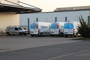Beim Nordh&auml;user Hermes Depot steht alles stillt