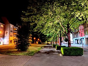 Das n&auml;chtliche Nordhausen