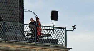 Sehr gelungenes Konzert vom Turm der Trinitatiskirche