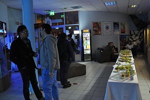 Party in der Atrium Passage