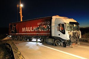 Bergung auf der Autobahn