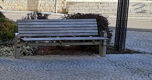 Sitzb&auml;nke in der Innenstadt werden saniert
