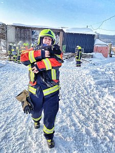 Rettung in der Not: in Lipprechterode konnten die freiwilligen Feuerwehren heute rund 350 Schafe bergen
