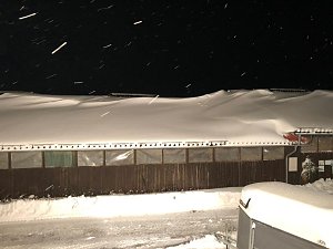 Scheunendach drohte einzubrechen
