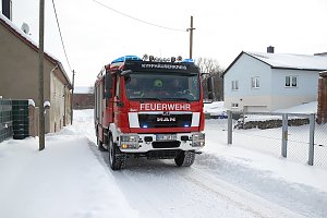 Autobrand in Niederspier