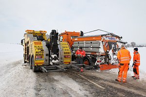 Schneepflug geborgen