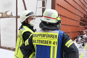 Dachstuhlbrand griff auf Nachbarh&auml;user &uuml;ber
