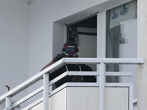 Gro&szlig;einsatz in der Bochumer Stra&szlig;e in Nordhausen