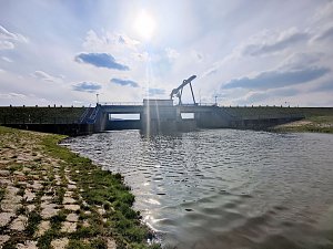 Peter Blei unterwegs am Stausee Kelbra