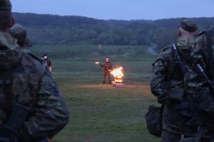 Vereidigungzeremonie der Rekruten der Bundeswehr Sondershausen