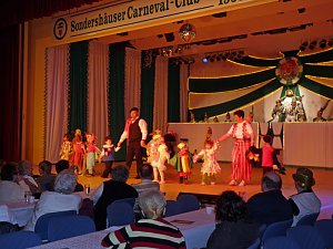 Rentnerfasching bei Gr&uuml;n-Wei&szlig;