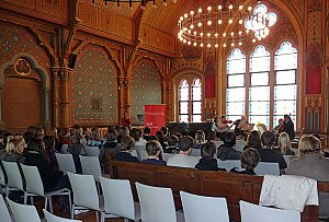 Musikstunde im Scholl-Gymnasium