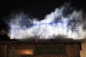 Scheunenbrand in Sollstedt
