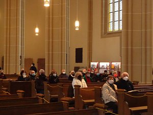 Den Gottesdienst im Dom konnten heute nicht nur Nordhäuser live erleben