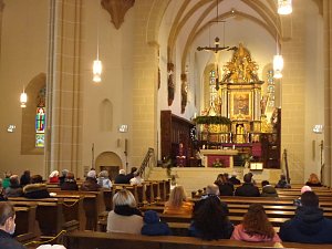 Den Gottesdienst im Dom konnten heute nicht nur Nordhäuser live erleben