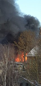 Gro&szlig;brand in der Nordh&auml;user Altstadt