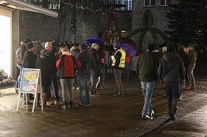 Montagsdemo gegen Coronama&szlig;nahmen in Nordhausen
