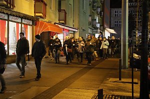 Montagsdemo gegen Coronama&szlig;nahmen in Nordhausen