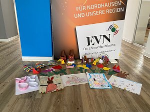 Bastelarbeiten Nordh&auml;user Kindergartenkinder