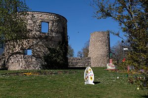 Peter Blei auf Osterspaziergang