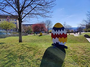 Peter Blei auf Osterspaziergang