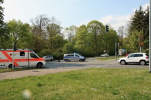 T&ouml;dlicher Unfall auf der Parkallee in Nordhausen