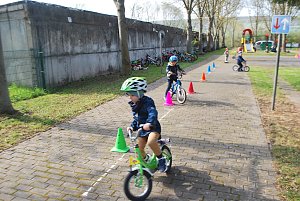 Verkehrstraining in Kindervilla Bad Frankenhausen