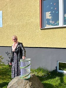 Schmetterlingsprojekt im Kindergarten