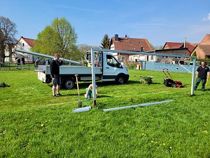 Neue Tore f&uuml;r den Bolzplatz